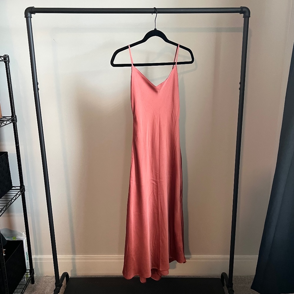 Abercrombie & Fitch Satin Slip Dress